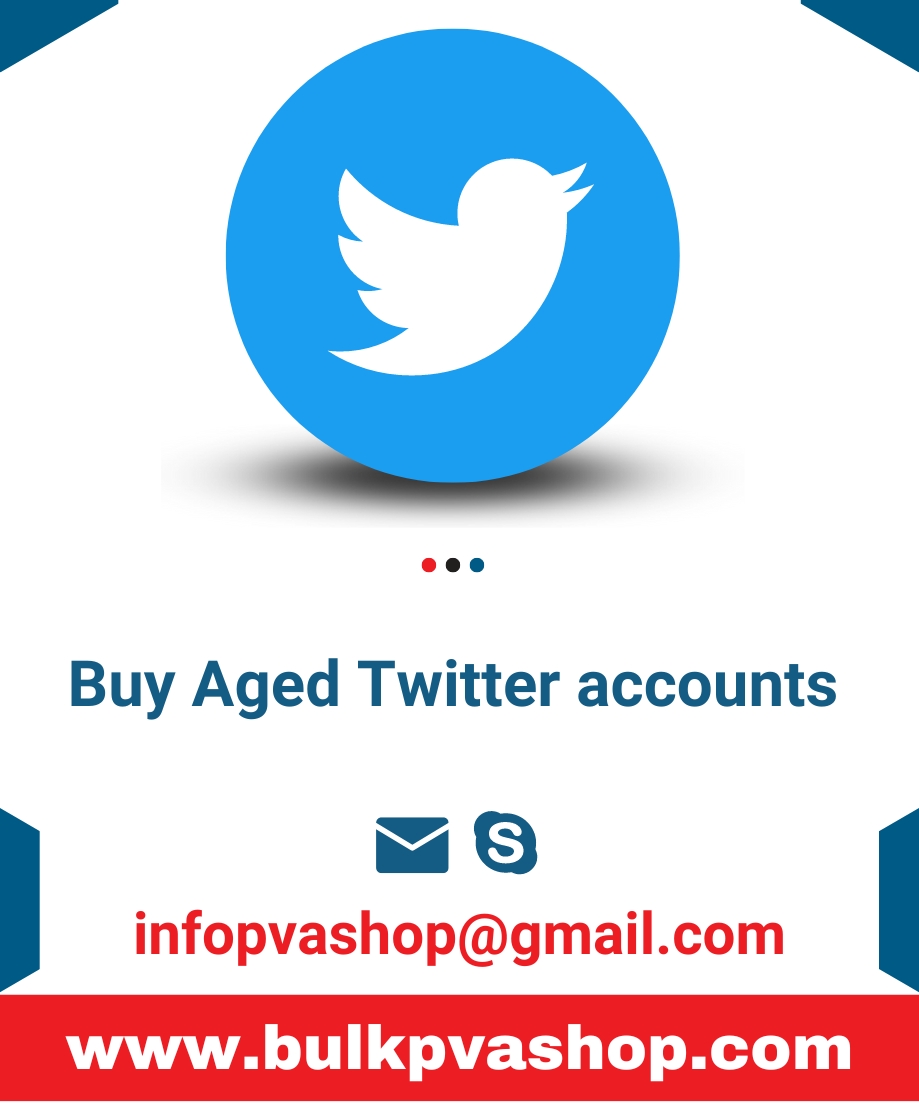 Buy Aged Twitter accounts
