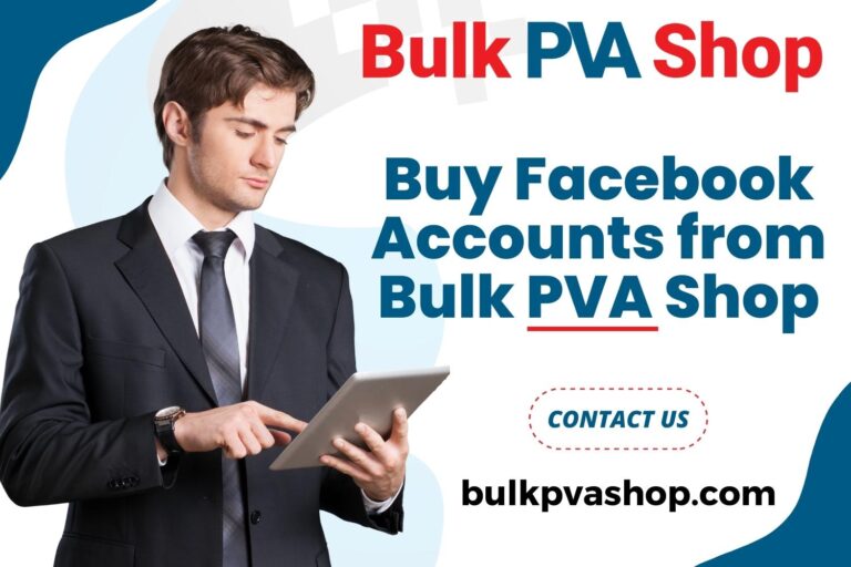 Buy Facebook Accounts from Bulk PVA Shop