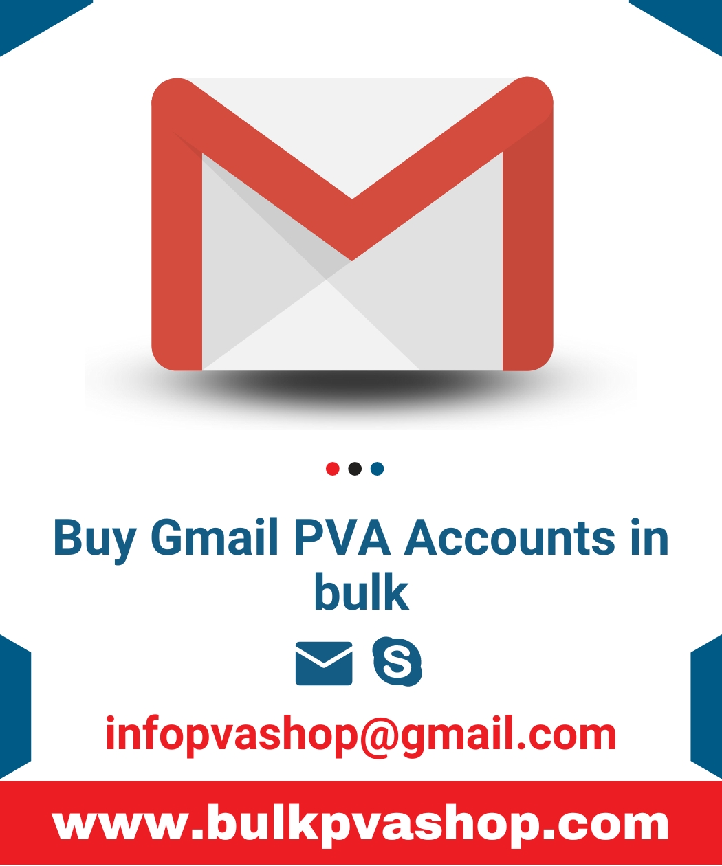 Buy Gmail PVA Accounts in bulk