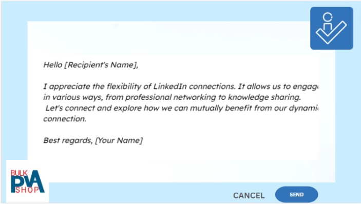 Linkedin Connection Message Template Examples-13