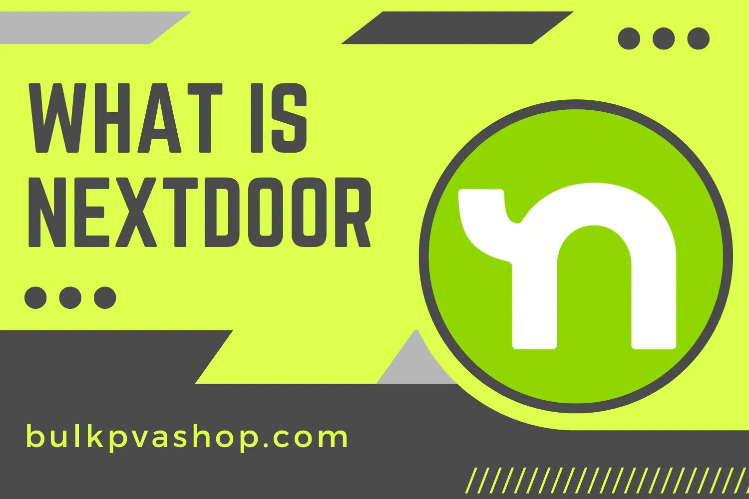 What is Nextdoor