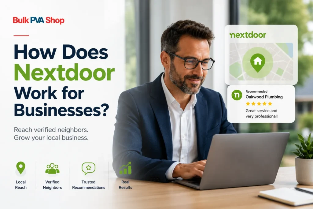 Local business owner using Nextdoor to connect with nearby residents