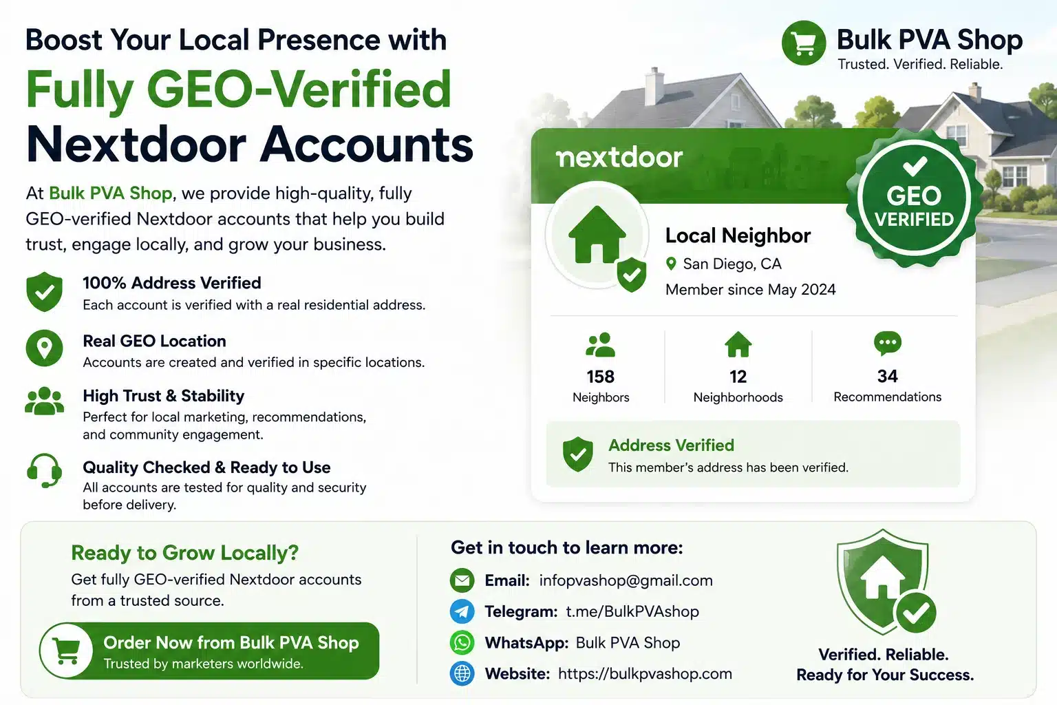 bulk-pva-shop-geo-verified-nextdoor-accounts Contact Bulk PVA Shop for fully GEO-verified Nextdoor accounts