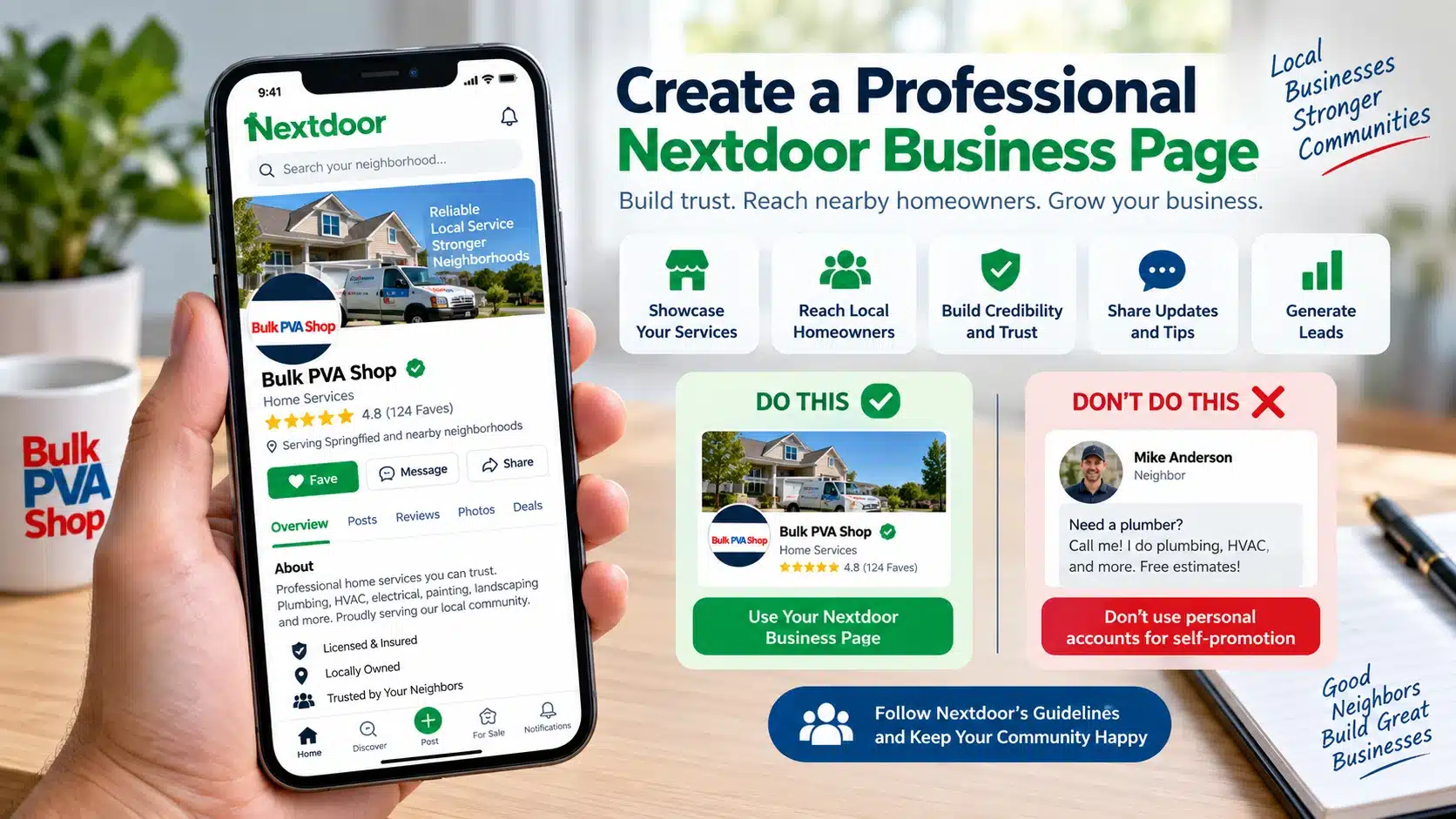 Create Nextdoor Business page to grow your business Create Nextdoor Business page to grow your business