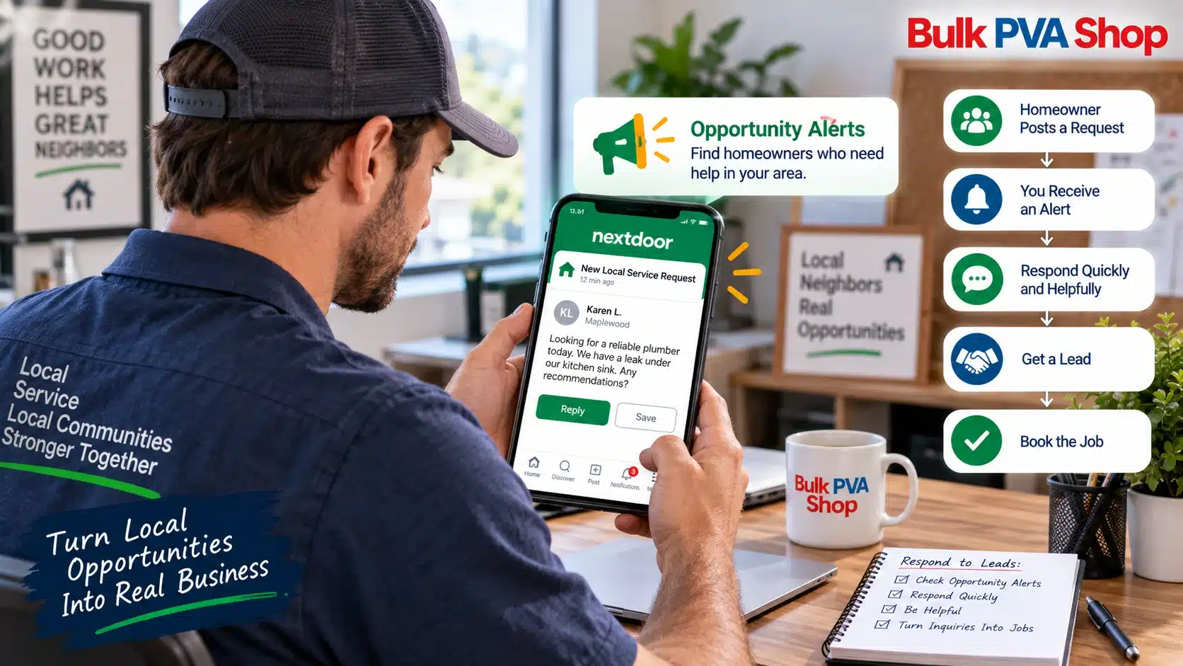 nextdoor-opportunity-alerts-home-service-leads Nextdoor Opportunity Alert helping a home service business find potential leads
